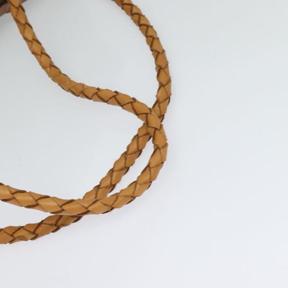 CELINE Macadam Canvas Backpack Pvc Leather Brown Gold - Picture 7 of 12